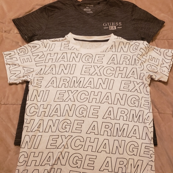 Armani & Guess boys shirts - Picture 1 of 1